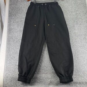 Marc New York Andrew Marc Pull On Black Jogger Pants Womens S Mid Rise Ankle